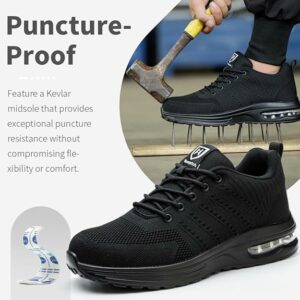 Chaussures de sécurité 2026 avec semelle anti-perforation en kevlar, protection contre les clous et objets tranchants sur chantier.