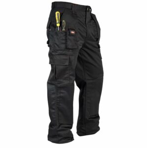 Pantalon de chantier 2026 robuste et fonctionnel, idéal pour les travaux de bricolage et professionnels.