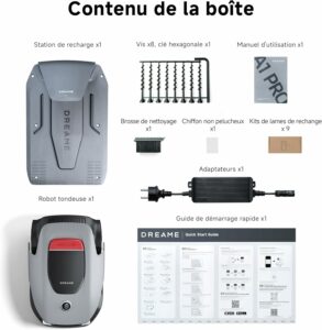 Dreame A1 Pro - robot tondeuse sans fil 2000 m²