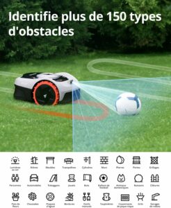 Navimow i105E - robot tondeuse sans fil 500 m²