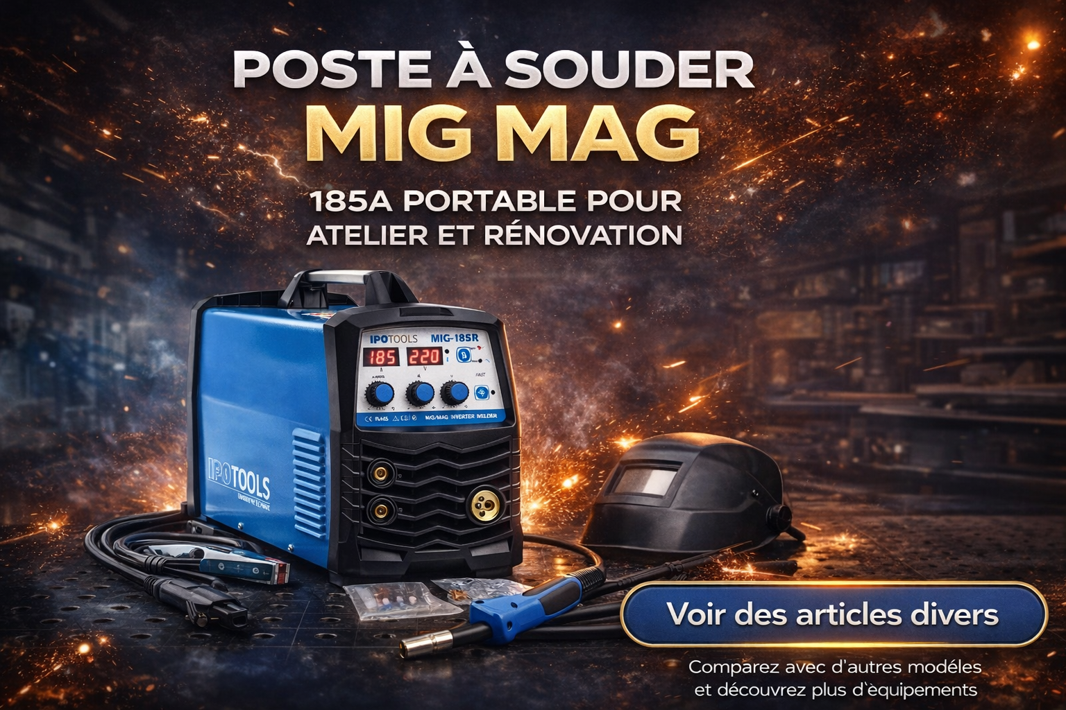 Lire la suite à propos de l’article Poste à souder : un modèle polyvalent pour vos travaux