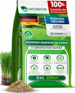 semences gazon regarnissage rapide 5 kg pour 200 m2 croissance rapide pelouse