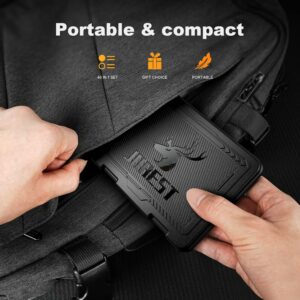 Kit tournevis de précision 40 pièces compact rangé dans un sac, coffret portable et léger