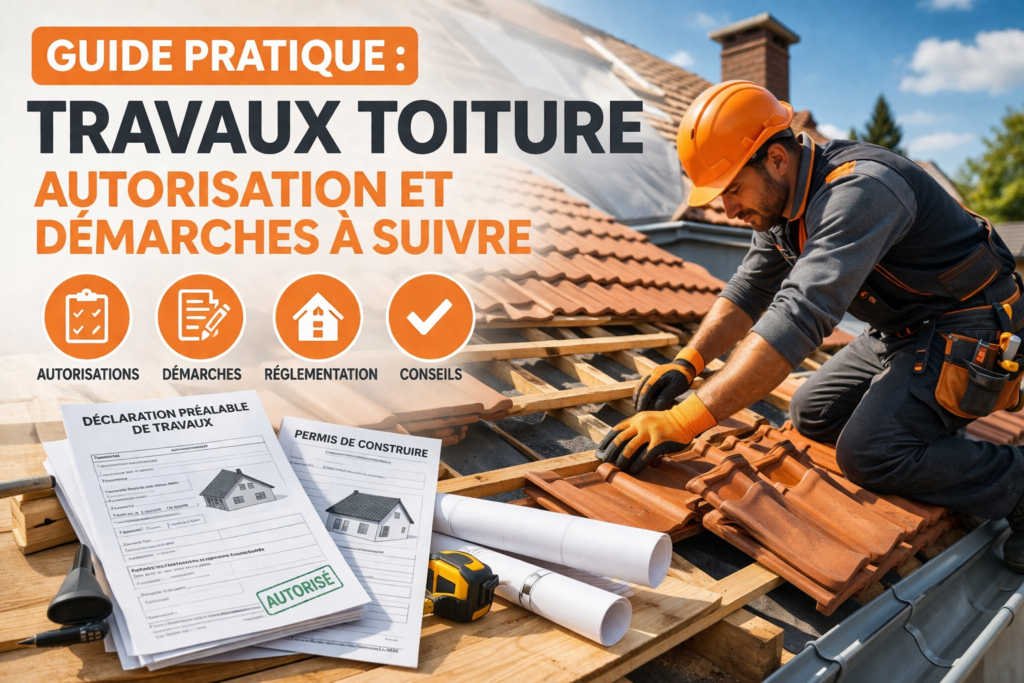 travaux toiture autorisation