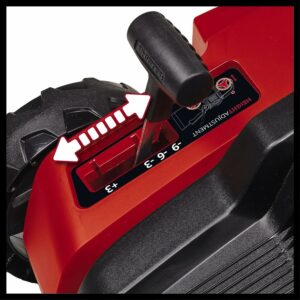 scarificateur électrique avec réglage de profondeur 3 niveaux pour scarifier pelouse au printemps