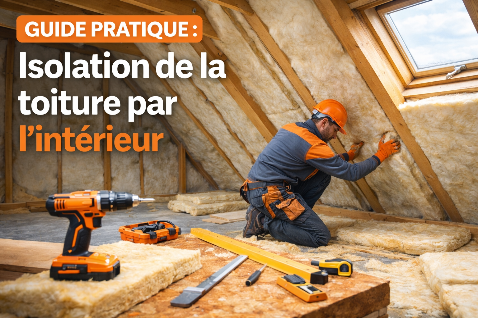 Lire la suite à propos de l’article Guide pratique pour l&rsquo;isolation de la toiture par l&rsquo;intérieur