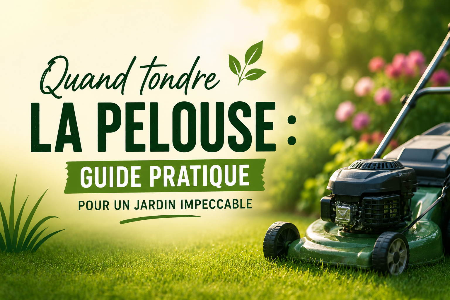 Lire la suite à propos de l’article Quand tondre la pelouse : Guide pratique pour un jardin impeccable