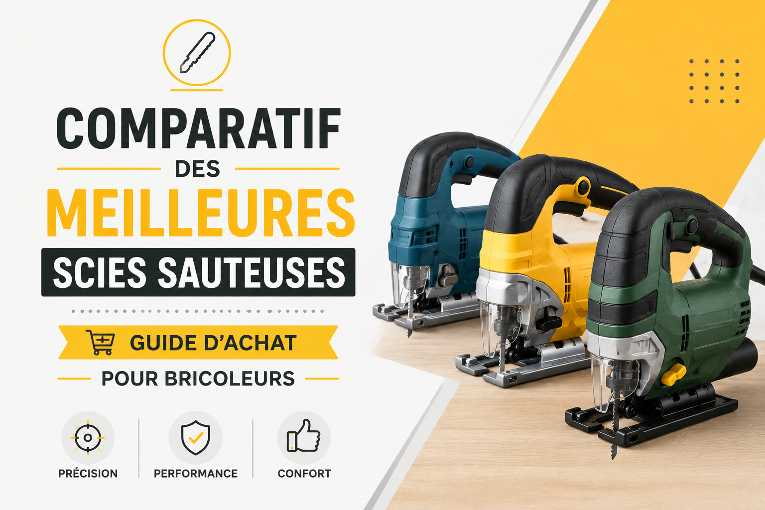 Lire la suite à propos de l’article Comparatif des Meilleures Scies Sauteuses : Guide d&rsquo;Achat pour Bricoleurs