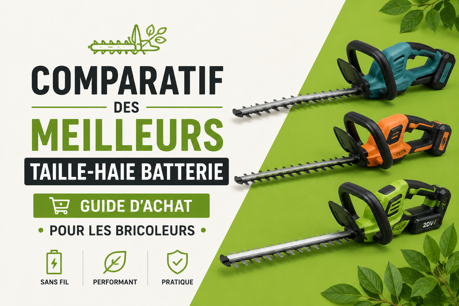 Lire la suite à propos de l’article Comparatif des Meilleurs Taille-Haie Batterie : Guide d&rsquo;Achat pour les Bricoleurs