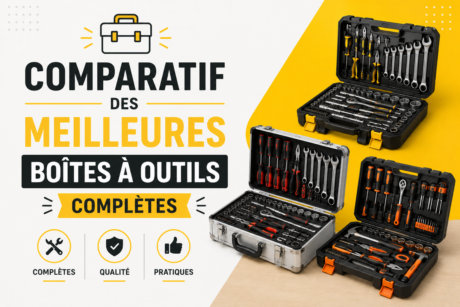 Lire la suite à propos de l’article Comparatif des Meilleures Boîtes à Outils Complètes